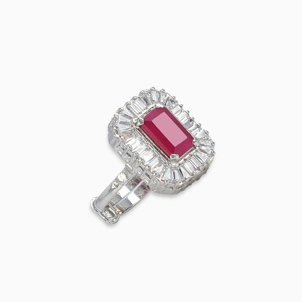 Snow Ruby Ring