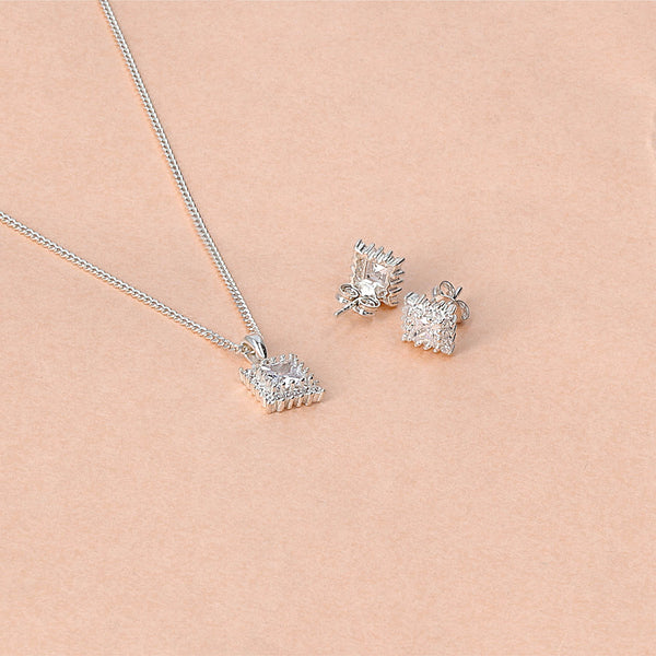 Squared locket set