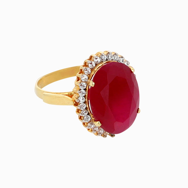 Flawless Ruby Ring