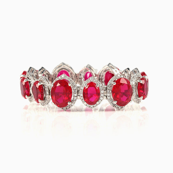 Handmade Ruby Bracelet