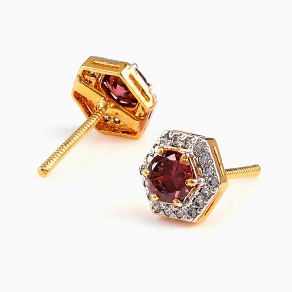 Amethyst Glore Studs