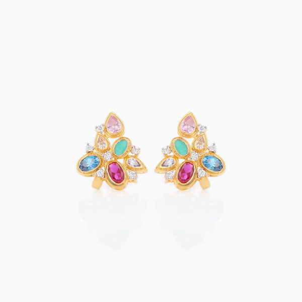 Multi Stone Studs