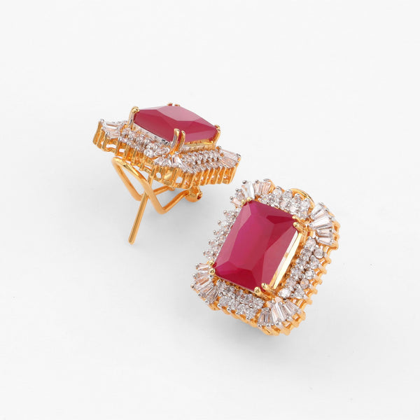 Ruby Shine Studs