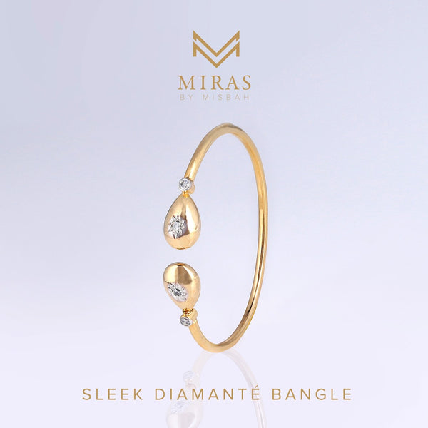 Sleek Diamante Bangle