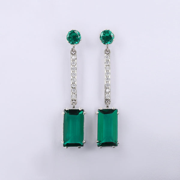 Sweet Emerald Earrings