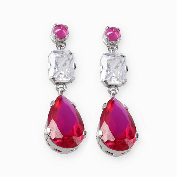 Sparkle Ruby Earrings