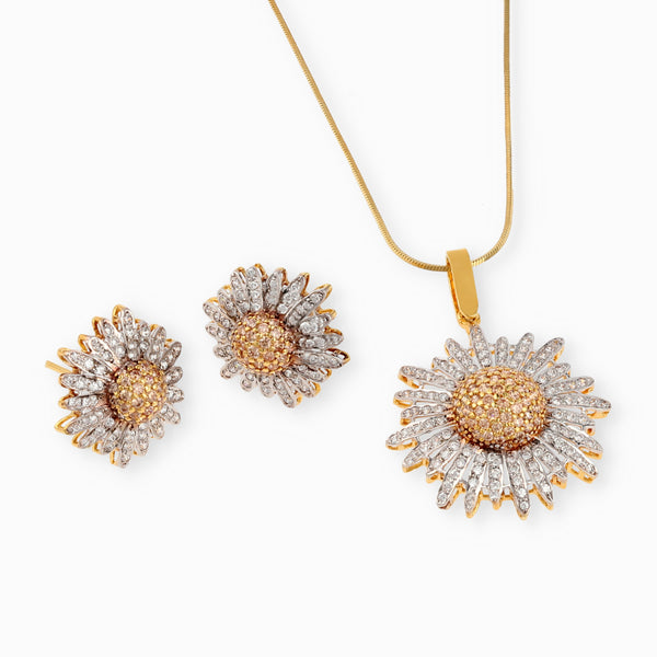 Champagne Sunflower Set