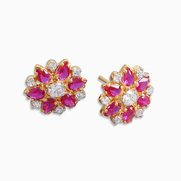 Sparrow Ruby Studs