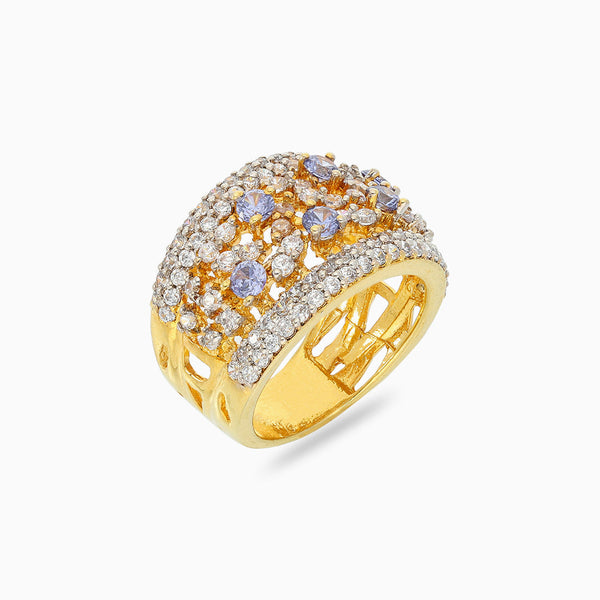 Elizabeth Zircon Ring