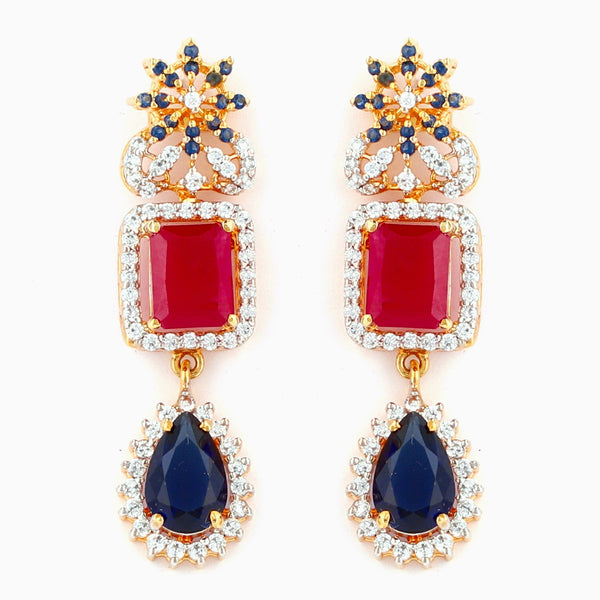 Royal Cubic Earrings