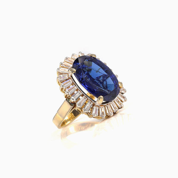 Oval Sapphire Ring