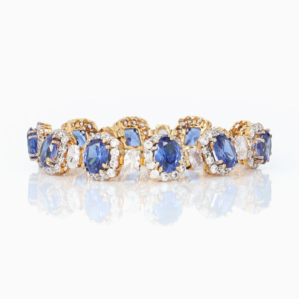 Sapphire Zirconia Bracelet