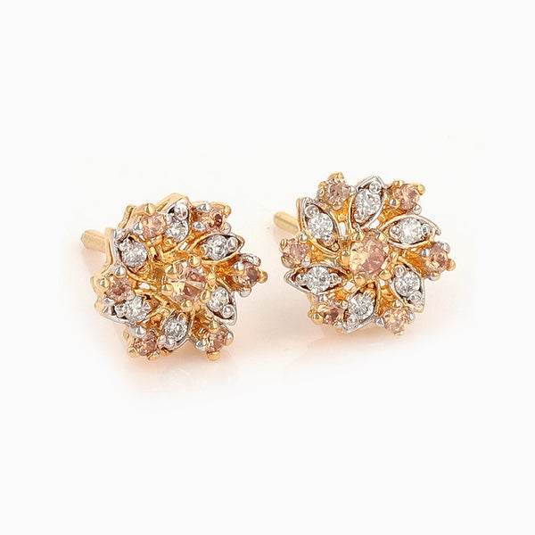 Champagne Sepal Studs