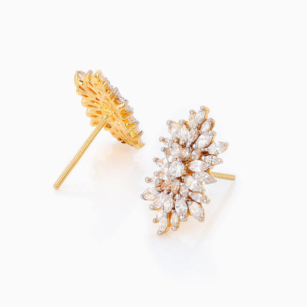 White Daisy Studs