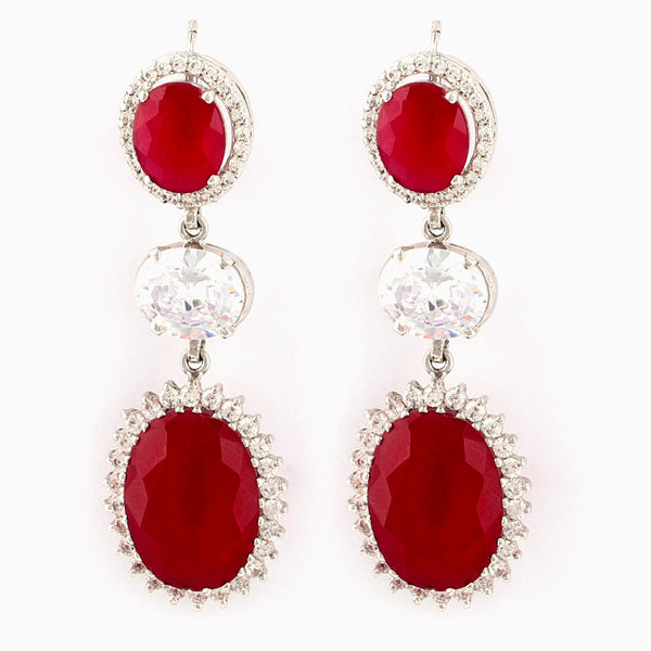 Diana Ruby Earrings