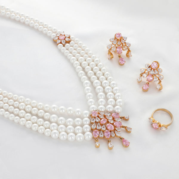 Rani pearl set