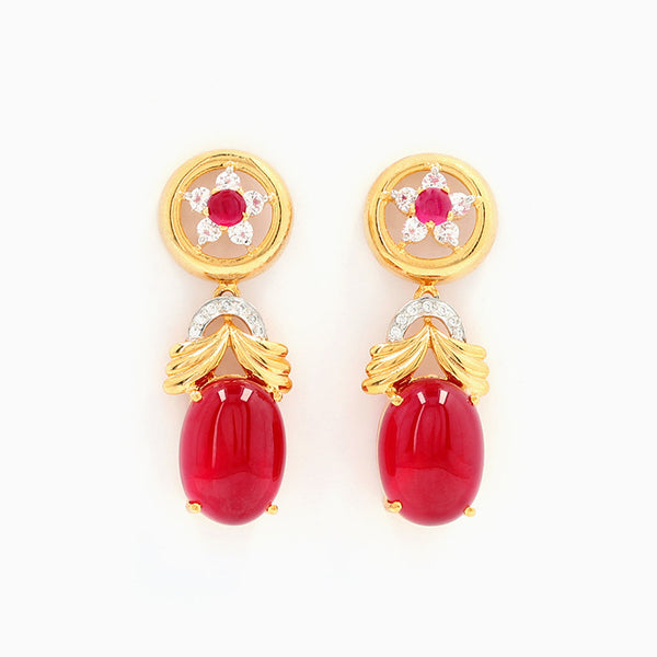 Royal Ruby Earrings